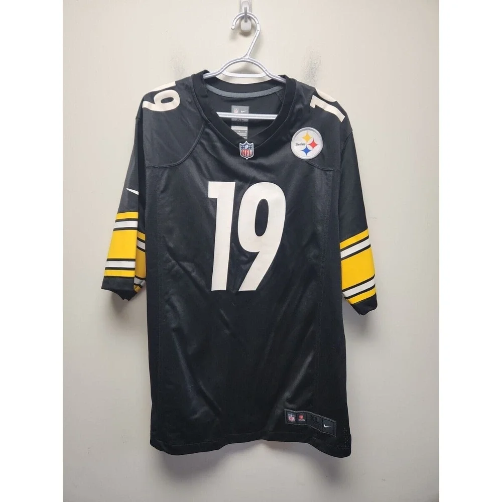 Nike NFL On‎ Field JuJu Smith-Schuster #19 Steelers Jersey Size XL EUC